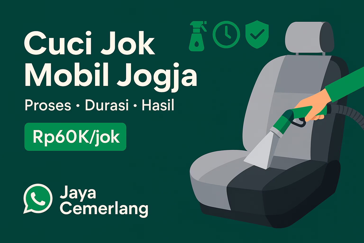 Cuci Jok Mobil Jogja Proses