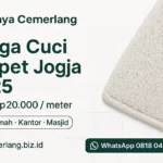 Harga Cuci Karpet Jogja 2025