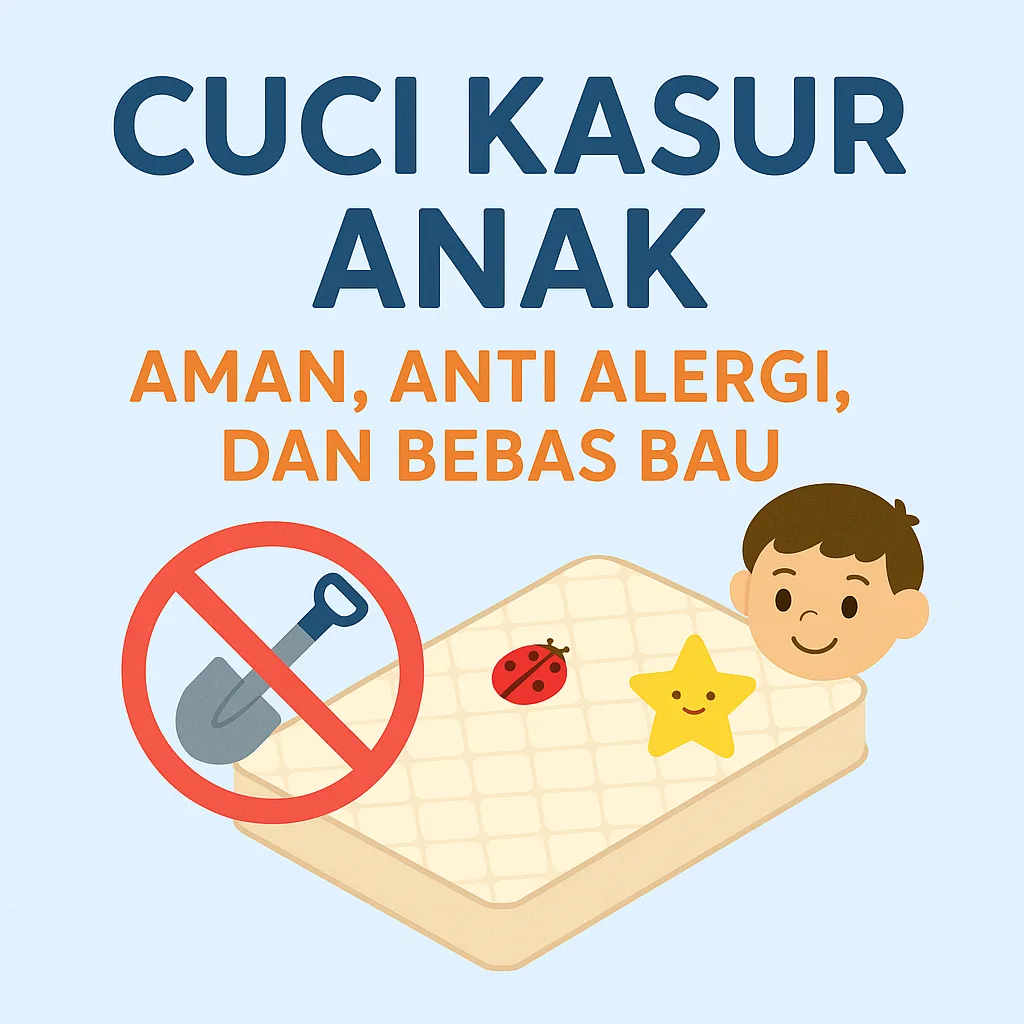 24 Cuci Kasur Anak
