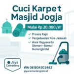 Cuci Karpet Masjid Jogja