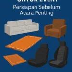 Cuci Sofa Karpet untuk Event