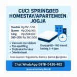 Cuci Springbed Homestay